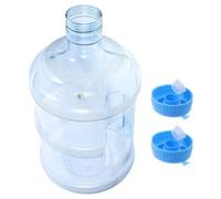 HEANUJJ Contenitore Acqua Portatile 5l in PC Blu, Set da 1 Pezzo | Ampia Apertura, Leggero e Facile da Trasportare, per Lavoro e Campeggio
