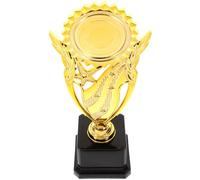 HEANUJJ Coppa Creativa Oro in Plastica Pp per Scuola e Cerimonia | Decorazioni Scuola, Resistente a Deformazioni e Rotture, Design Delicato