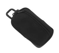 HEANUJJ Custodia Portatile per Registratore Zoom H1essential, Doppio | Tessuto Oxford Nero, Moschettone Anti Smarrimento, Interfaccia Cinghia, per Ricevitore Microfono Wireless e Pendolari