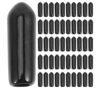 HEANUJJ Ganci Fissaggio Accessori per Ganci da 3-4 Mm 500 per Pannelli Forati in Plastica Nera Resilienza per Organizzazione e