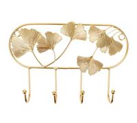 HEANUJJ Gancio Appendiabiti in Ferro Resistente, Portachiavi da Parete Multiuso 4 Ganci, Attaccapanni Vintage per Soggiorno, Camera da Letto, Cucina e Ingresso