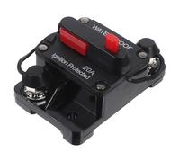 HEANUJJ Interruttore Automatico per Auto 20A 12V-36V Portafusibile Ripristinabile Reset Manuale per Sistemi Audio Stereo e Inverter in Camper, Barche e Rimorchi