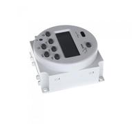 HEANUJJ Interruttore Timer Programmabile Mini Bianco Correzione Automatica Dell'errore Temporale e Programmi Ripetuti per Controllo Luci 220v