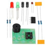 HEANUJJ Kit Elettronico Ne555 Circuito Timer Multivibratore Astabile 3 Pezzi Epoxy Resin e Effetto Doppio Lampeggio LED per Esercitazioni DIY