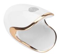 HEANUJJ Lampada per Unghie Mini Bianca in Plastico Ricarica Type-c, Compatta e Riscaldamento Uniforme, per Manicure a Casa o Salone Professionale