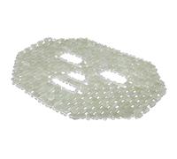 HEANUJJ Maschera Viso in Jade per Massaggio e Sollievo, Migliora la Circolazione Sanguigna degli Occhi, Leggera e Adatta per Applicazione Trucco o Borsa