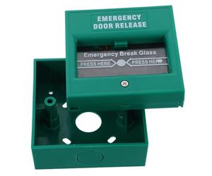 HEANUJJ Pulsante di Emergenza Manuale Interruttore di Controllo Accessi per Allarme Antincendio, Compatibile Sistemi Tradizionali, per Uso in Strutture Sanitarie e Residenziali