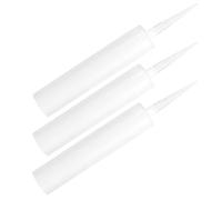 HEANUJJ Set di 3 Tubi Vuoti Riutilizzabili per Calafataggio 13 Pollici in Plastica per Riparazioni e Applicazioni di Precisione Fai da Te