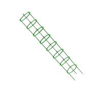 HEANUJJ Supporto per Piante da Giardino Gabbia Rotonda per Pomodori, Struttura in PP Verde, 48 Pali, Altezza 136 CM, per Piante Rampicanti e Orto Domestico