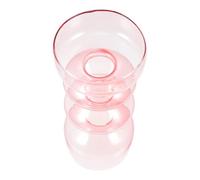 HEANUJJ Vaso in Vetro Rosa Decorativo Semplice e Creativo, Resistente e Duraturo, per Balcone o Negozio di Fiori, Elegante Complemento D'arredo Casa e Ufficio