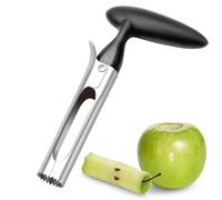 Heanvmyss Scavatore di Mela,Levatorsoli Mela,Vuoto Mela con Manico Nero,Stampino per Mele Professionale,Togli Torsolo Mela,Rimozione del Corer per Casa,Cucina,Pere,Frutta