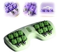 Heapls 3 in 1 Neck Massage Pillow,3 Function Modes,Ergonomic Design for Office & Home Use,Designed for Head, Cervical Spine and Lumbar Spine (Light Gray)