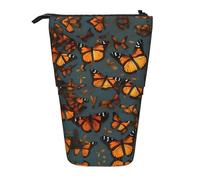 Heaps Of Orange Monarch Butterflies Print - Astuccio telescopico portapenne, astuccio per cancelleria, borsa retrattile con trasformatore