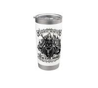 Hear Ye Hear Ye The Cool Mamma è arrivata Fantasy Cat Bicchiere termico in acciaio inox doppia parete