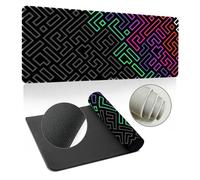 Hearda 3D Tappetino Mouse, Puzzle Multicolore Tappetino Mouse XXL/XL/L, Tappetino Mouse Gaming con Base in Antiscivolo e Bordi Cuciti, Mouse Pad per Ufficio e Casa (1000x500x3mm,Multicolore)