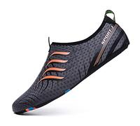 Hearda Scarpe Sport Acquatici da Uomo e Donna, Nuotare Estive Scarpe da Acqua Antiscivolo Scarpe da Spiaggia Traspiranti con Drenaggio per La Spiaggia Surf Esercizio Yoga