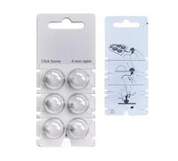 Hearing360 6 Cupole Dome Click-Open per Apparecchi Acustici Signia, Rexton (S (4 mm))
