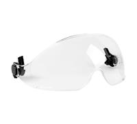 HEARMOR Casco protettivo con visiera di ricambio, trasparente per una chiarezza duratura, fumo anti-UV - Montaggio rapido - disponibile in due colori