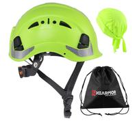 HEARMOR Mervex Vent Air ABS Casco da cantiere EN12492 certificato per altitudine, resistente agli urti