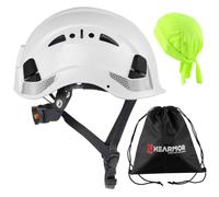 HEARMOR Mervex Vent Air ABS Casco da cantiere EN12492 certificato per altitudine, resistente agli urti