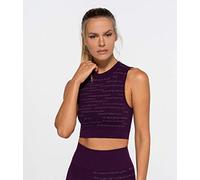 Heart And Soul Top Sportivo Donna - Pergamena Purple