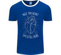 Heart Attack Recovery Survivor Uomo Ringer T-Shirt FotL