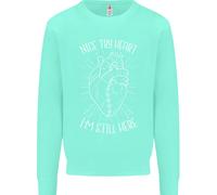 Heart Attack Recovery Survivor Uomo Sweatshirt Jumper