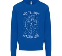 Heart Attack Recovery Survivor Uomo Sweatshirt Jumper