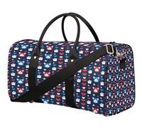 Heart Bear Paw Borsone da viaggio per donne, uomini, ragazze, ragazzi, weekend, pernottamento, 22,7 l, borsa da cabina per sport, palestra, yoga, Colore, 22.7L, Organizer per borse