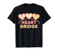 Heart Bridge Supporto comunità Amore Connessione Maglietta