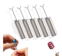Heart Cat Eye Magnet for Nails, HeartMagnet forNails, Heart Magnet for CatEye Gel Polish, DIY Nail MagnetCat Eye Tool with Y-Shaped (5pcs)