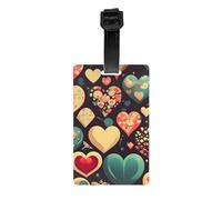 Heart Crush Flower bagagli tag Hanger protegge la privacy ed è un must per i viaggi ed è durevole
