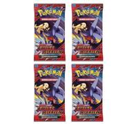 HEART FOR CARDS Pokémo Karmei Viola 10: Rivale dell'Eterno - Pacchetto Booter da 4 Germa - Originale KP10 Exaio Heartforcard Shiig Protectio