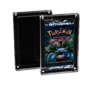 HEART FOR CARDS Scatola in acrilico - Pacchetto avvio Cae - Scatola in acrilico per singolo Pokémon Pacchetto avvio - Cuore in acrilico Virgi da 6 mm per carte Shiig Protectio
