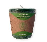 Heart (Green) - Chakra Candle | Standing at about 4.5 centimetres tall
