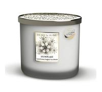 Heart & Home Candele Naturali Profumate in Giara Vetro con Cera di Soia Varie