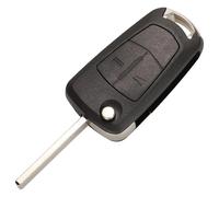 Heart Horse 2 pulsanti di copertura chiave Opel Vauxhall Corsa compatibile per Vauxhall Opel Corsa D Astra H Zafira B Tigra Vectra Meriva Insignia Guscio chiave telecomando auto - Lama HU100