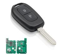 Heart Horse 433MHz 2 Pulsanti Cover Guscio Chiave Telecomando, Telecomandi Auto Chiave Guscio per Re nault Sandero Dacia Logan Lodgy Dokker Duster Trafic Clio 4 Master 3 con PCF7961M 4A Chip