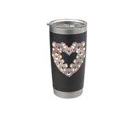 Heart Koala Bear Koalas Bicchiere termico in acciaio inox doppia parete
