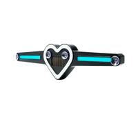Heart LED Light Car - Solar Suction Cup, Heart Shape Window Lamp Vehicles | Heart LED Light for Car - Solar Lamp for Romantic Window Decor | Heart Shape, Suction Cup Mount, Night Glow for Vehicles
