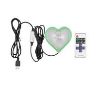 Heart Light, Heart-Shaped Ambient Neon, Decorative LED Accent Lamp, Soft Glow Lighting for Car Interior, Home, Dashboard, Truck, Entryway, Trunk, Holiday, Date Nights, Proposals, Window Display