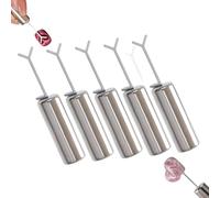 Heart Magnet for Cat Eye Gel Polish, Magnetic Nail Art Tool for Stunning Cat Eye Effect, DIY Manicure Kit with Y-Shaped Guide Sticks, Magnet for Heart Gel Polish (5PCS)