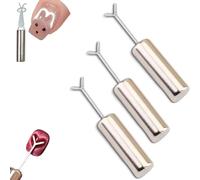 Heart Magnet for Cat Eye Gel Polish - Rabbit Shape Heart Cat Eye Magnet for Nails, Reusable Lightweight Wand for Professional & DIY Manicure (3*Y-Shape)