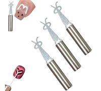 Heart Magnet for Cat Eye Gel Polish - Rabbit Shape Heart Cat Eye Magnet for Nails, Reusable Lightweight Wand for Professional & DIY Manicure (3*Rabbit Shape)