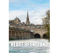 Heart Of England Calendar 2026 - 2027: Two Year Organizer 2026 to 2027 with Durable Pages and Holiday Listings for Planning Made Simple