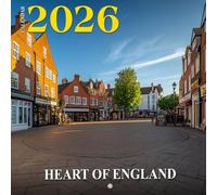 Heart Of England Calendar 2026: Rolling hills and village charm in Britain’s rural soul