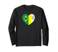 Heart of Faith: Brazil and Vatican United Maglia a Manica