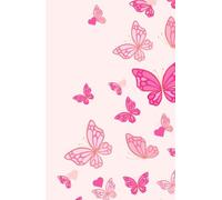 Heart of Love Give Me Butterflies Pattern Journal for Journaling, Notetaking, Valentine's Gift, Galentine's Gift