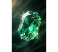 Heart of the Emerald: 100 Lined Pages for Reflection, Creativity, and Inspiration