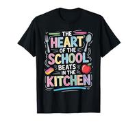Heart of The School Lunch Lady Rainbow Kitchen Outfit Maglietta